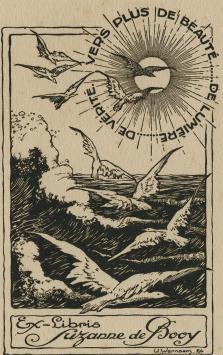 Kunstwerkje van de Belgische graficus Urbain Wernaers