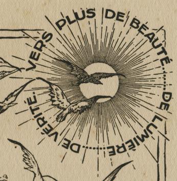 Ex-Libris van de Brusselse kunstenaar Urbain Wernaers