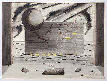 Schilderij van de Belgische kunstschilder Jacques De Jonghe