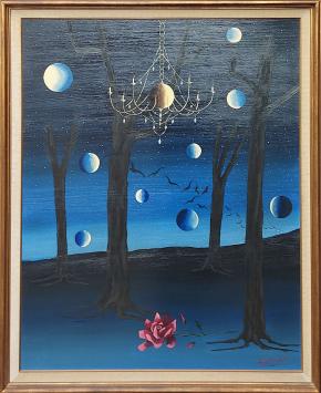 Schilderij van de Belgische kunstschilder Jacques De Jonghe