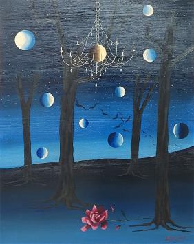 Kunstwerk van Jacques De Jonghe (signeert De Jonghe V.)