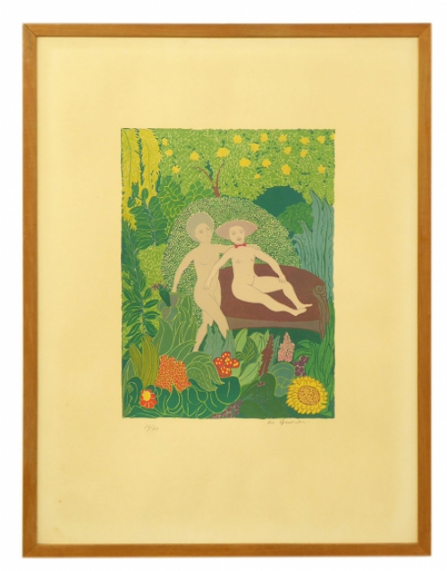 Litho van Vic Gentils