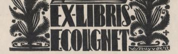 Ex libris van Victor Stuyvaert
