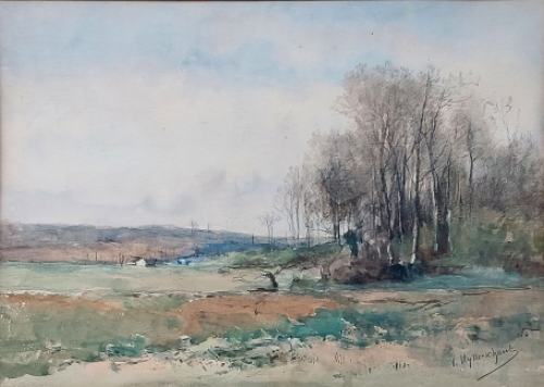 De Belgische schilder Victor Uytterschaut