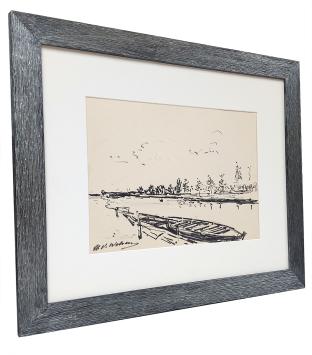 Sloepen in het kanaal