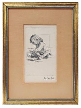 Ets Belgische etser Jules Van Ael kopen