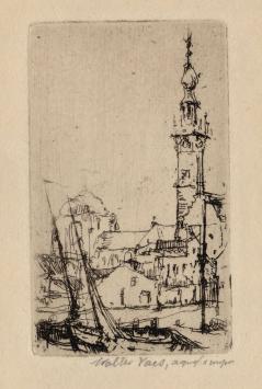 Walter Vaes Belgische kunstenaar met een grafisch werk