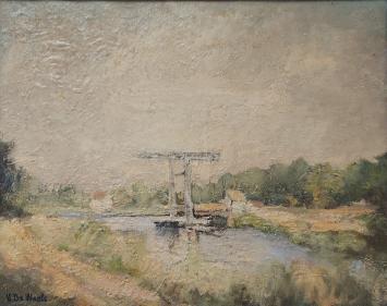 Belgische kunstschilder Valentijn de Waele