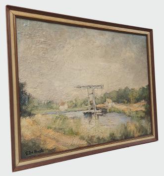 Brug over het kanaal