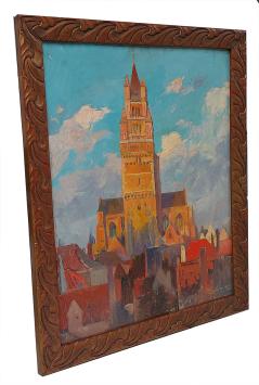 Schilderij van Brugge