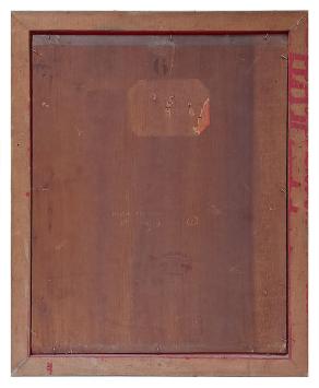 Saint Saviour’s Cathedral in Bruges – oil on panel by Florimond Van Acker