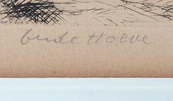 Etsen kopen van de Antwerpse kunstenaar Jules Van Ael