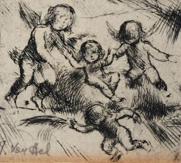 Droge naald, engeltjes