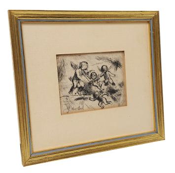 Droge naald, engeltjes