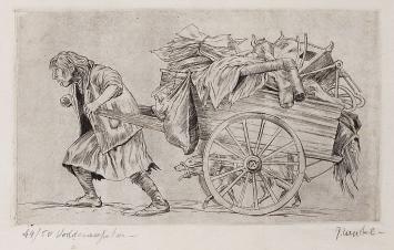 Voddenraapster van Jules Van Ael