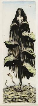 Ets van de Belgische etser Roger Van Akelyen