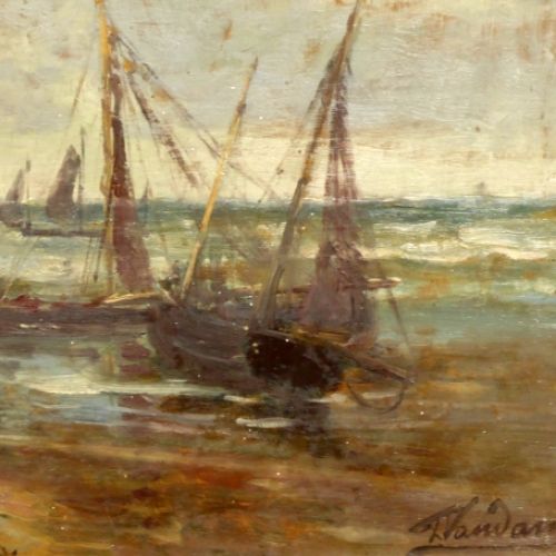 l'artiste belge van amme Frans peinture