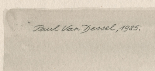 Aquarellen van de Belgische kunstschilder Paul Van Dessel kopen