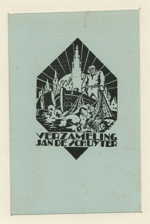 Belgische graficus Edmond Van Dooren