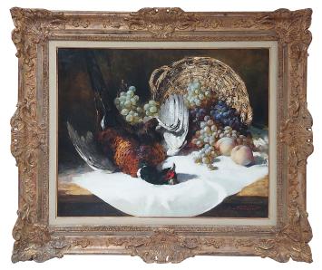 Stilleven, schilderij van Simon Van Gelderen kopen