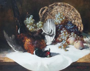 Schilderij van de Belgische kunstenaar Simon van Gelderen