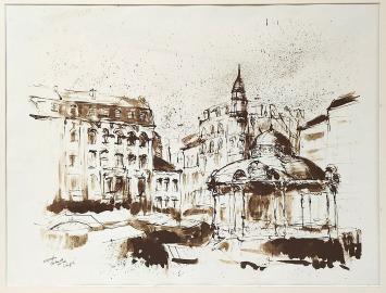 Schilderij van José Van Gucht uit 1980