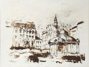 Kunstwerk door de Belgische kunstenaar José Van Gucht