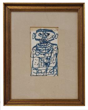 Tekening van Willem van Hecke kopen
