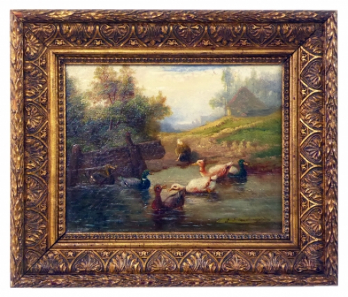 Schilderij van Jef Louis Van Leemputten kopen