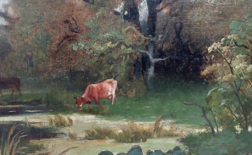 Schilderij van de Belgische schilder Joseph Van Luppen kopen