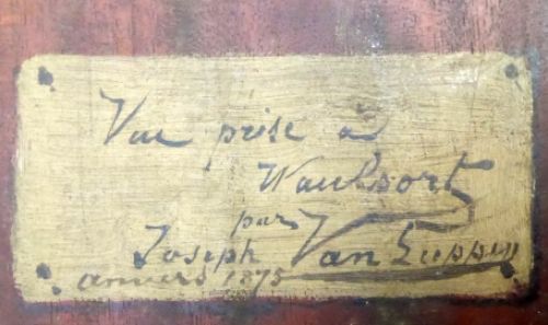 Vue prise a Wausort 1875