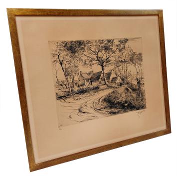 Huisje in het bos 1938 7/100
