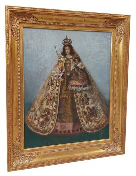 Schilderij, Maria met kind (+/- 1925)