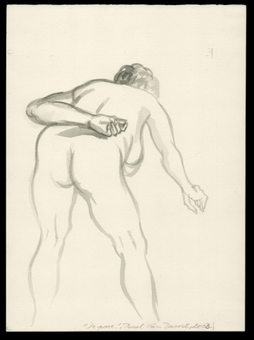 Aquarel van de Belgische kunstenaar Paul Van Dessel kopen