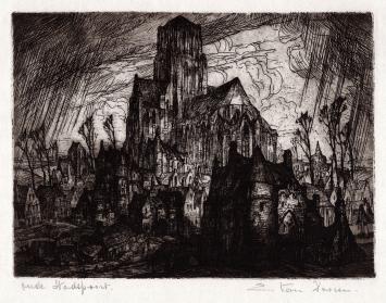 Belgische graficus Edmond Van Dooren