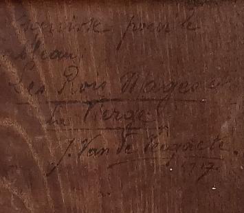 Les Rois mages et la Vierge Marie 1917