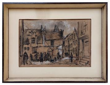 Tekening van Julien Van de Veegaete kopen