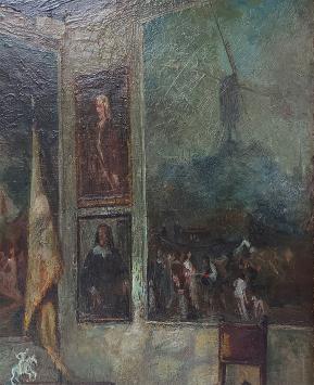 Jos Verdegem, schilderij uit 1944