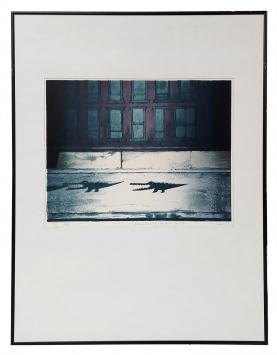Gesigneerde litho uit 1984 van Veerle Rooms kopen
