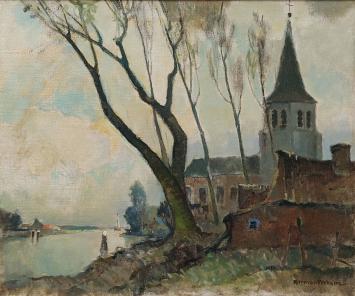 Schilderij van Herman Verbaere kopen, Schellebelle