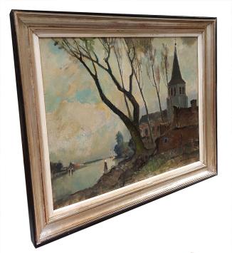 Kerkje aan de Schelde te Schellebelle