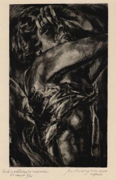 Ets van Belgische graficus Joseph Verdegem