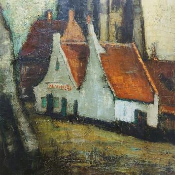 De Belgische kunstenaar Gerard Vermeersch