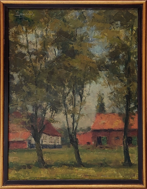 Schilderij op paneel van Vic Dooms kopen