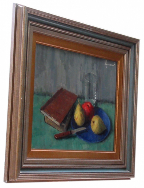 Stilleven van de Belgische schilder Vic Dooms