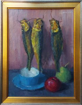 Schilderij van Vic Dooms kopen, een vanitas