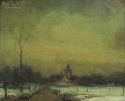 Peintre belge Victor Dooms