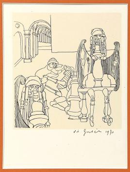 Gesigneerde grafiek van Vic Gentils kopen