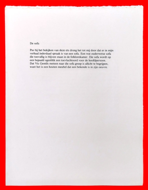 Ets van V. Gentils kopen, de sofa