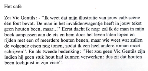 Kunstenaar Vic Gentils, Ets uit 1981